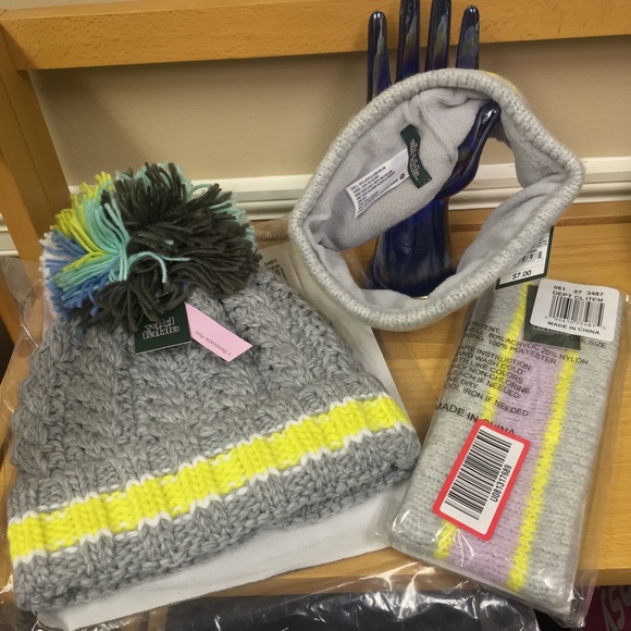 Wild Fable Pink, grey, yellow headband ear warmer - Picture 4 of 4